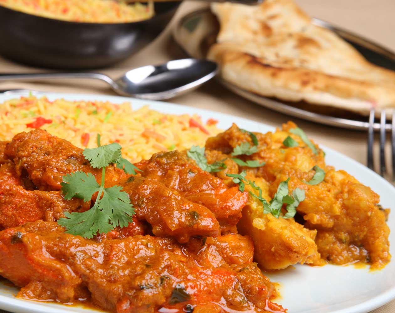 Indian Food delivery free at Asian Spice Reading